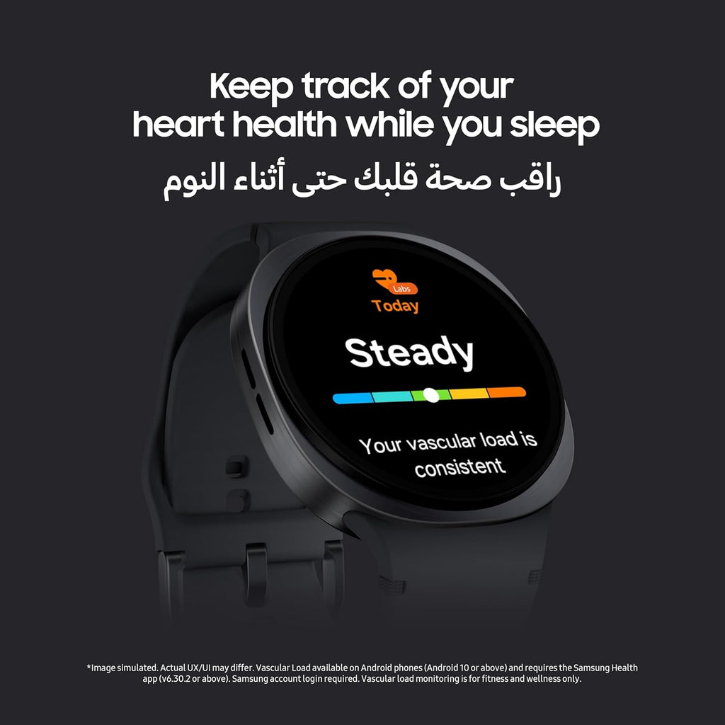 SAMSUNG GALAXY Watch8 Graphite, 44mm Smartwatch, (Exclusive)