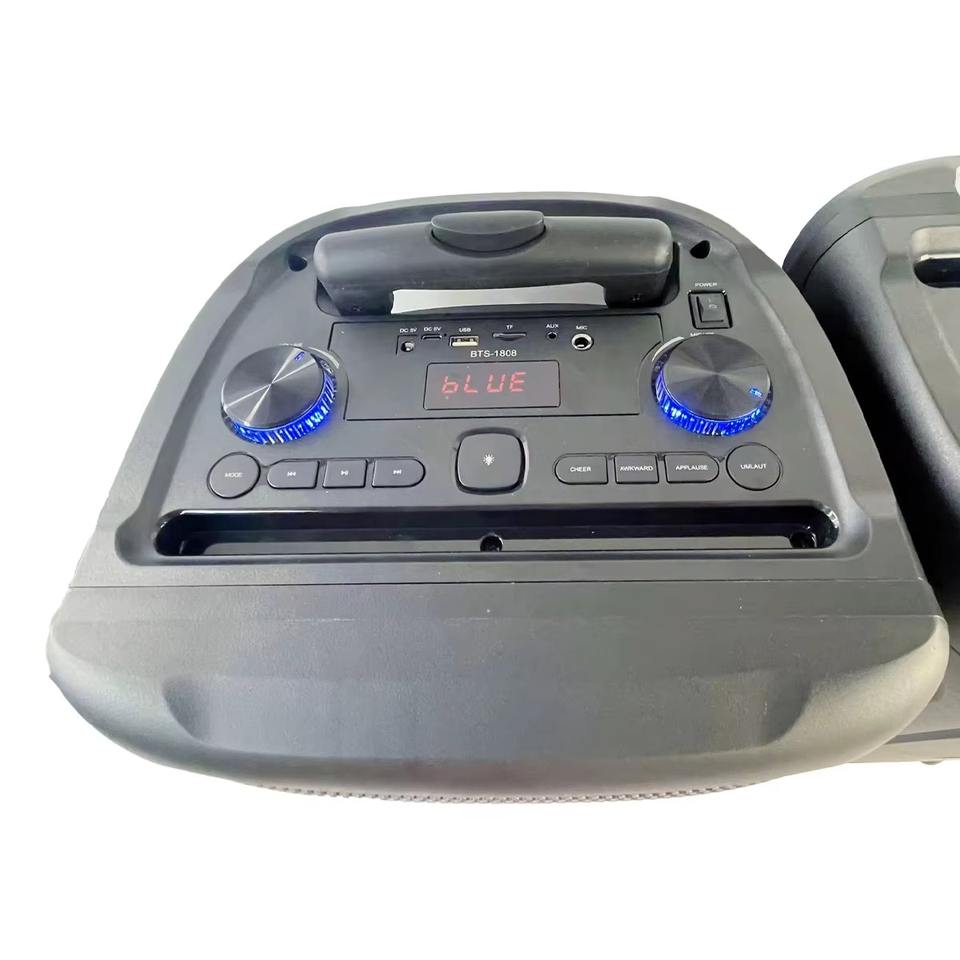 Wireless Portable Speaker BT/USB/TF/Mic/FM/Aux TV Audio Performance Outdoor Party