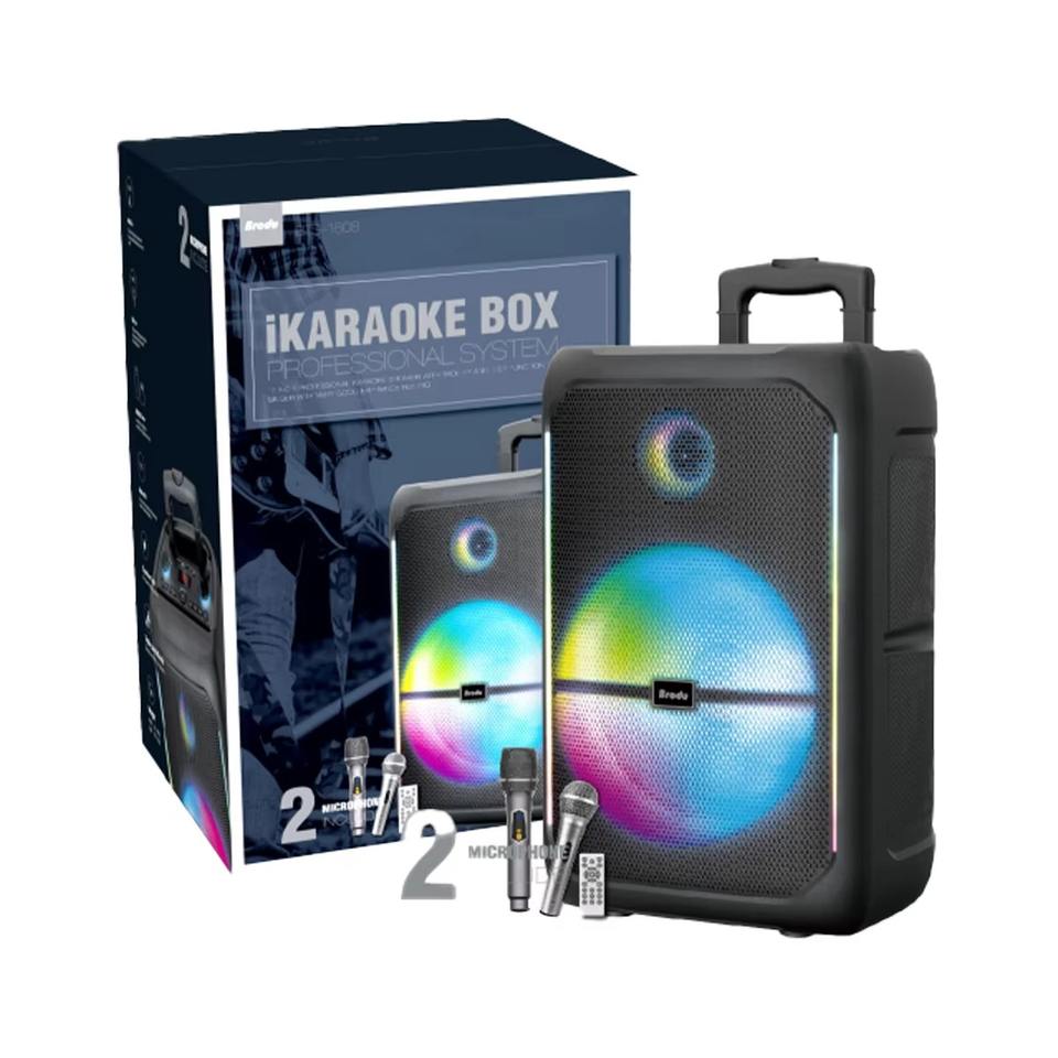 Wireless Portable Speaker BT/USB/TF/Mic/FM/Aux TV Audio Performance Outdoor Party