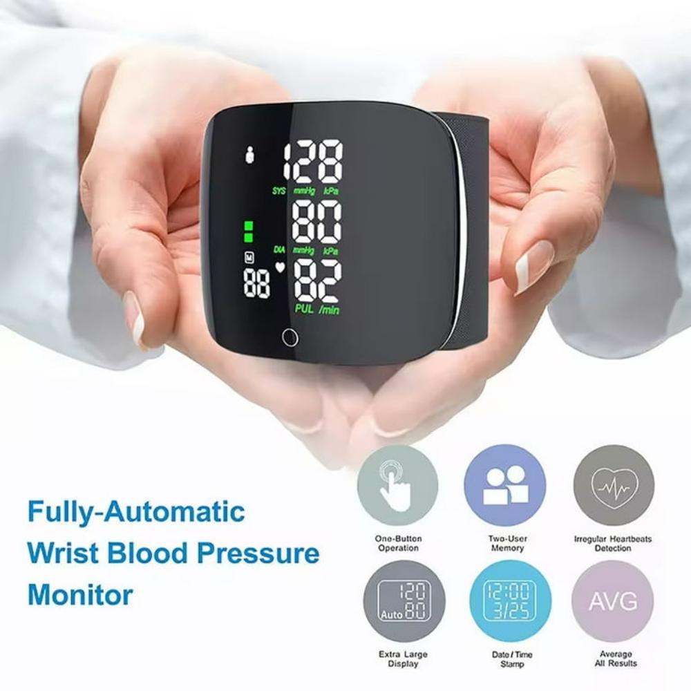 SmartScan Wrist BP – Portable Automatic Blood Pressure Monitor