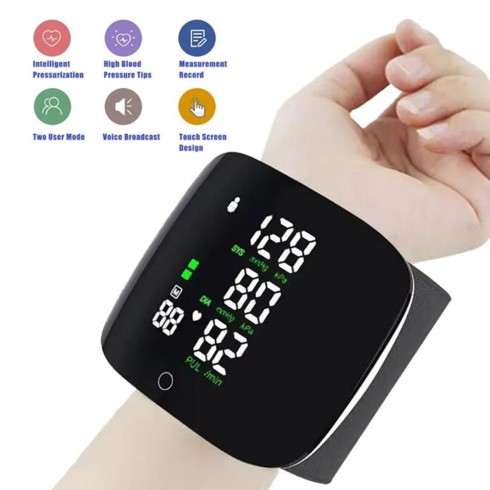 SmartScan Wrist BP – Portable Automatic Blood Pressure Monitor