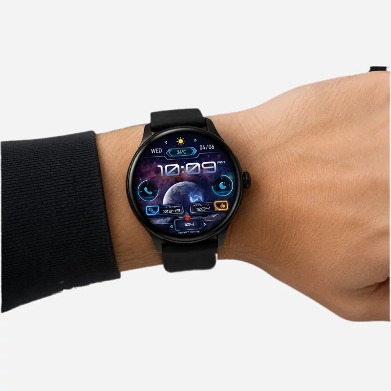 WISME-X55 MAX Multi-Function Smart Watch with Seven 7 Straps Band  Wireless Charging